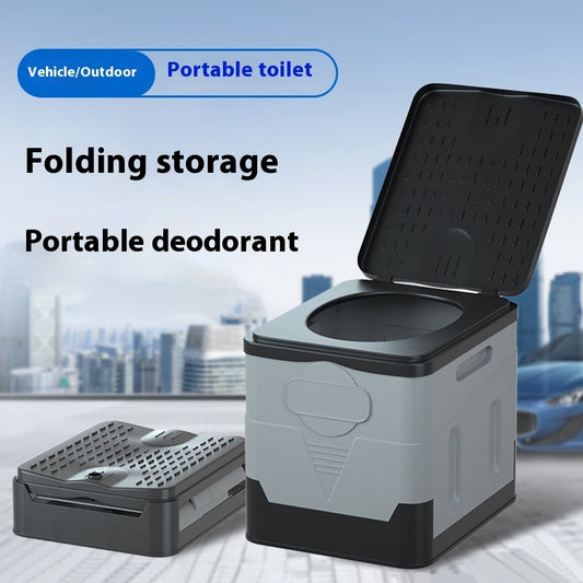 Car Folding Toilet Portable Outdoor Travel