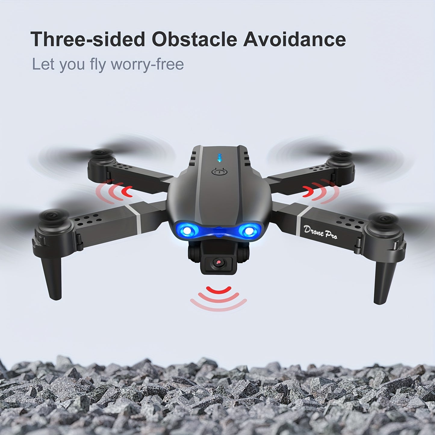 E99 Dual Camera Drone, Six Axis Gyroscope, One Click Takeoff, Birthday Gift, Thanksgiving, Christmas, And Halloween Gifts