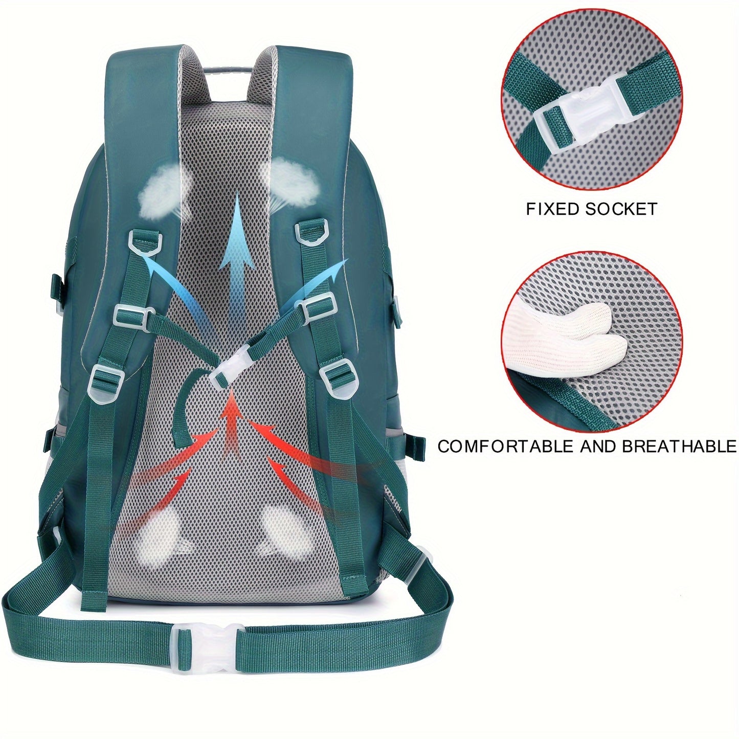 Outdoor Travel Sports Camping Backpack for Men and Women - best for Hiking